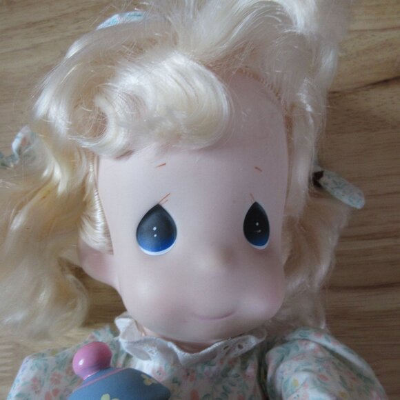 Precious Moments - 16" Doll - Katlyn #1036 Vintage 1994 Holding Cookie Jar - Picture 3 of 9